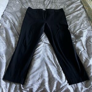 NY&co classic black ankle pant size 16